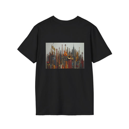 Musical City Skyline Instrument T-Shirt