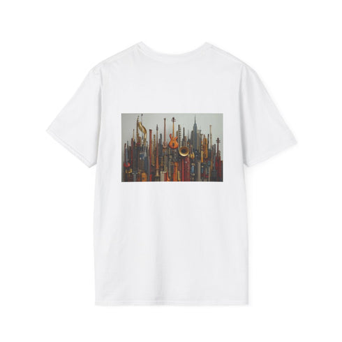 Musical City Skyline Instrument T-Shirt