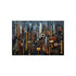 Musical Instruments City Skyline Poster