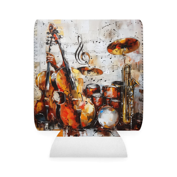 Musical Notes Can Cooler Sleeve