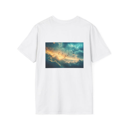 Musical Notes in Clouds T-Shirt