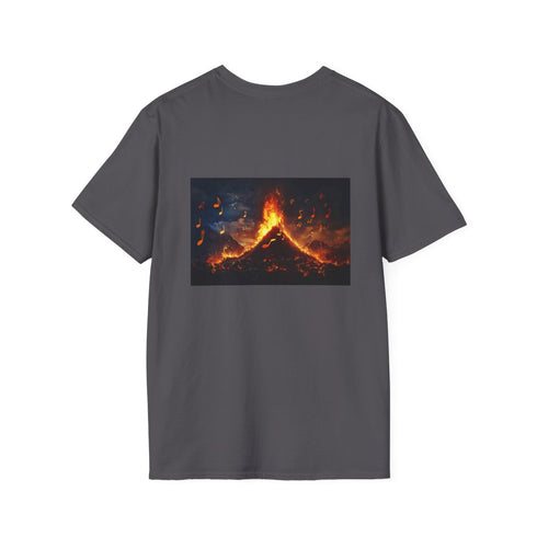 Musical Volcano Eruption Tee Shirt