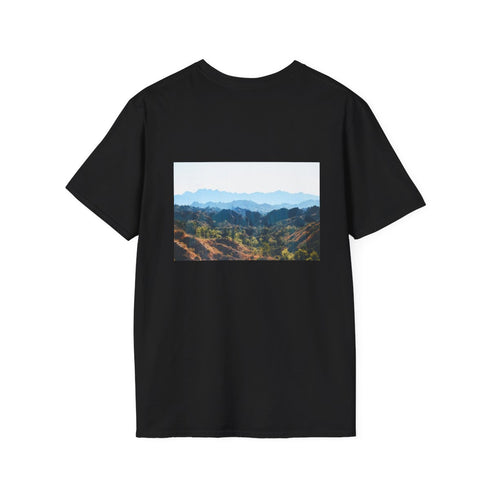 Musical Waveform Canyon Graphic Tee