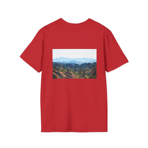 Musical Waveform Canyon Graphic Tee