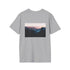 Musical Waveform Canyon Print Shirt