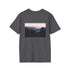 Musical Waveform Canyon Print Shirt