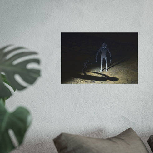 Mysterious Invisible Creatures Casting Shadows