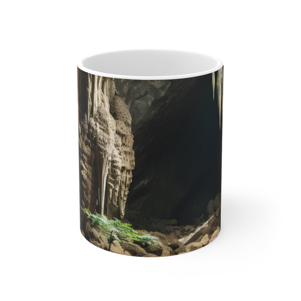 "Mysterious Stalactite Cave Mug"