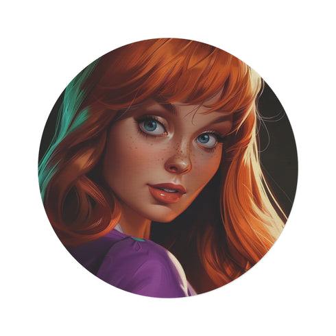 "Mystery-solving Daphne Scooby Rug"