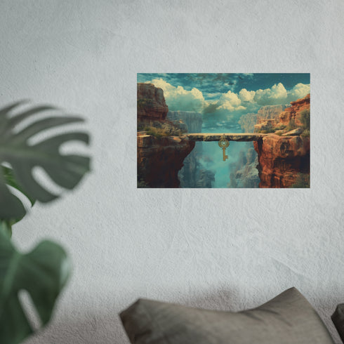 Mystic Key Altar Canyon Poster
