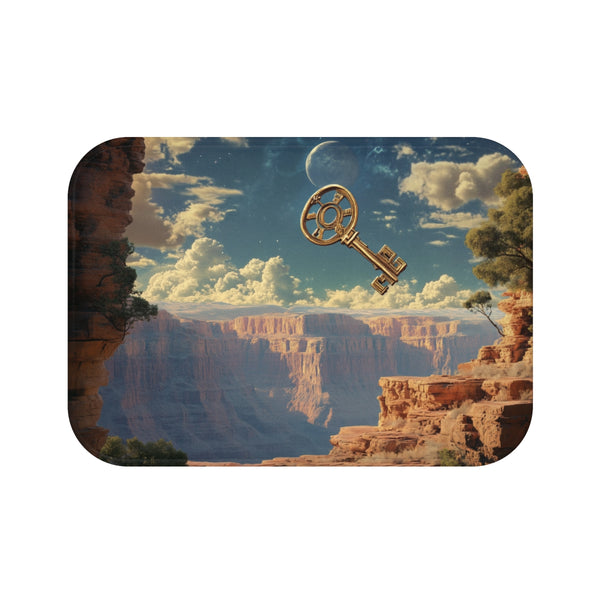 Mystic Key Canyon Altar Bathmat.