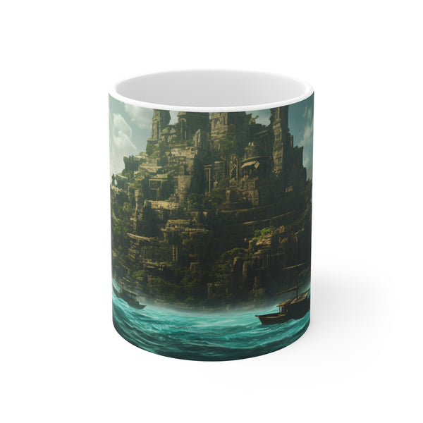 "Mystical Atlantis Mug: Dive Deep"