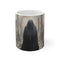 Mystical Cloaked Figure Ruins Mug