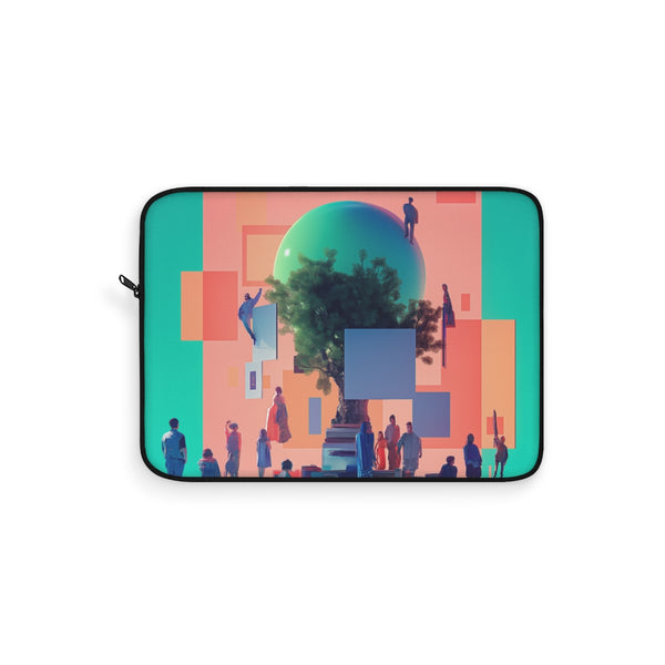 "Mystical Green Tree Laptop Sleeve"