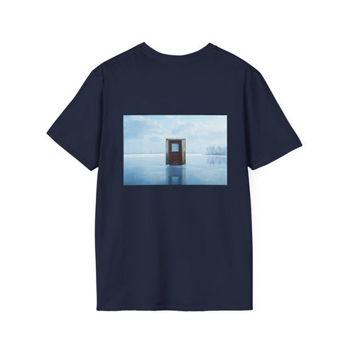 Mystical Ice Lake Door T-shirt