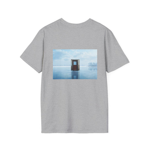 Mystical Ice Lake Door T-shirt
