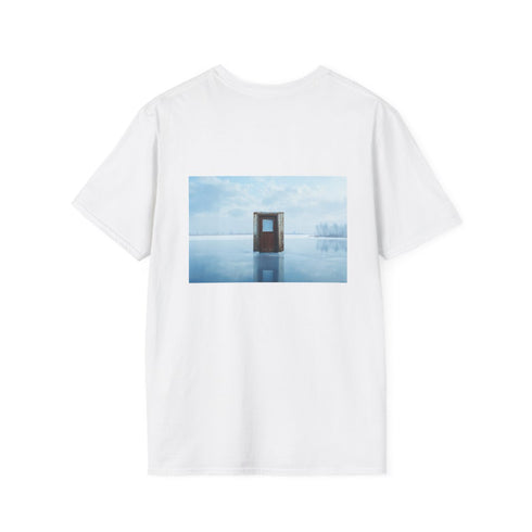 Mystical Ice Lake Door T-shirt