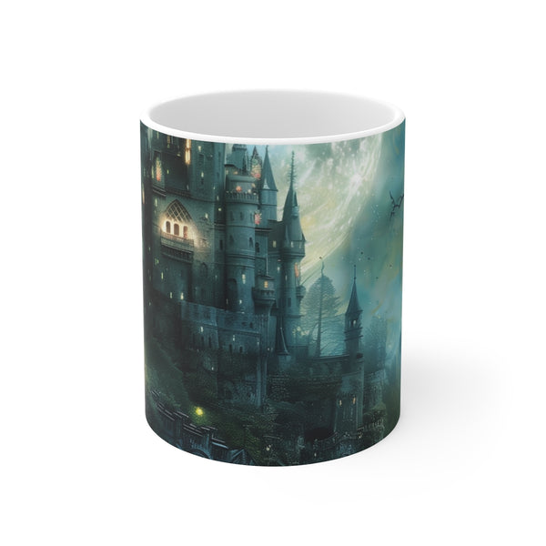 "Mystical Moonlit Castle Mug"