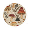 "Mystical Mushroom Dream Round Rug"