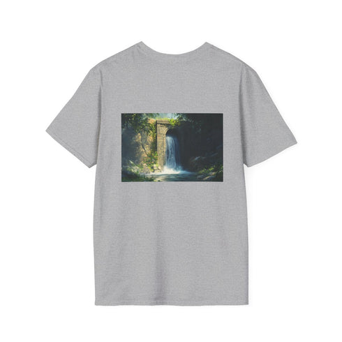 Mystical Waterfall Portal Doorway Tee