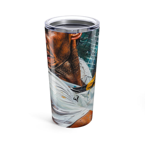 Nadal Inspired Tennis Art Bottle