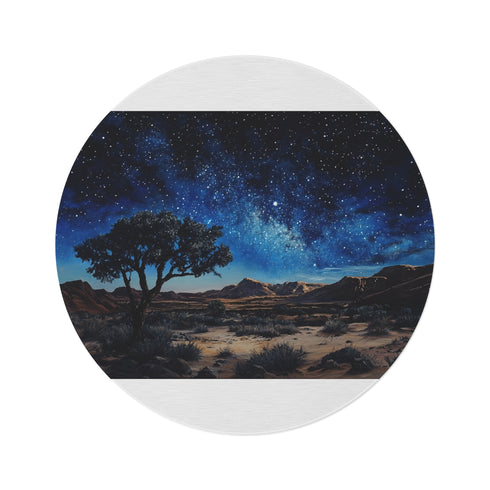 "NamibRand Night Sky Round Rug"