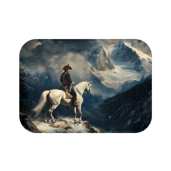 Napoleon Bonaparte Inspired Alps Bathmat