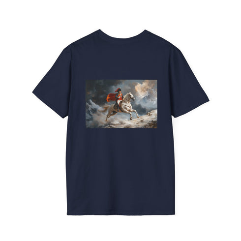 Napoleon Crossing Alps T-Shirt Design