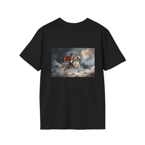 Napoleon Crossing Alps T-Shirt Design