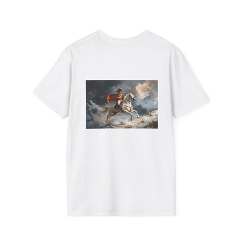 Napoleon Crossing Alps T-Shirt Design