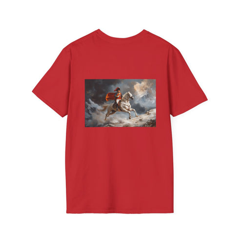 Napoleon Crossing Alps T-Shirt Design