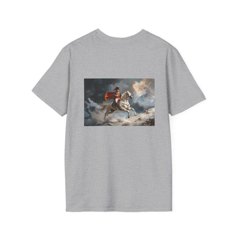 Napoleon Crossing Alps T-Shirt Design