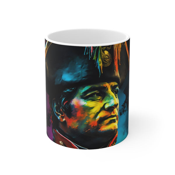 "Napoleon Watercolor Neon Mug"