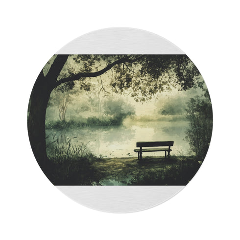 "Nature Bliss Round Rug"