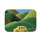 "Nature-inspired Felted Bath Mat"