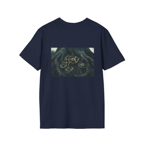 Nature-Inspired Tree Clock Gear T-Shirt