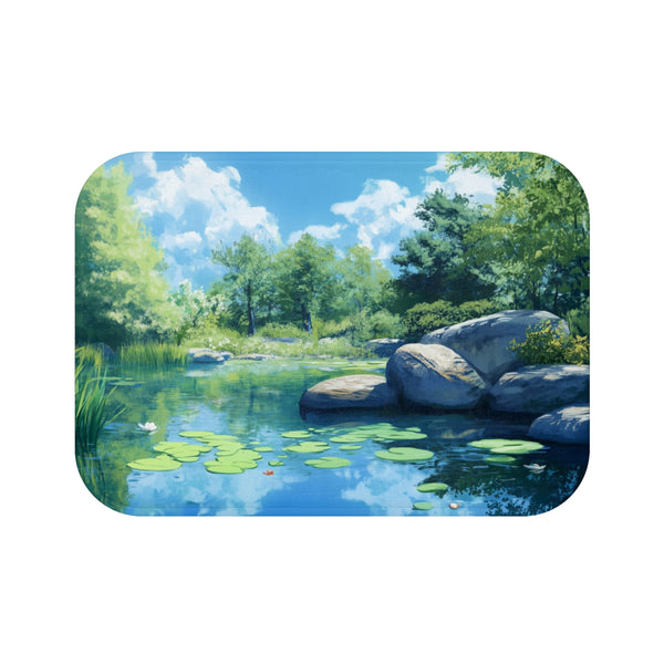 "Nature Oasis Bath Mat"