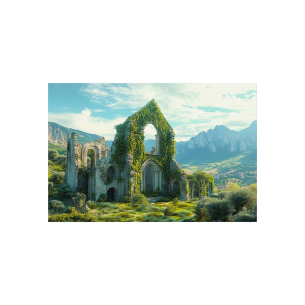 Nature Reclaims Ancient Ruins Landscape