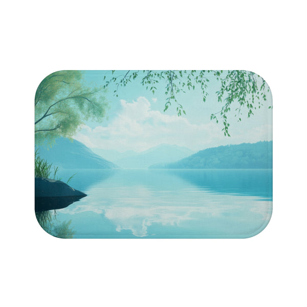 "Nature's Serenity Bath Mat"