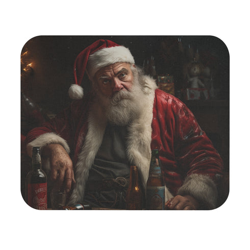 Naughty Cave Santa Mouse Pad