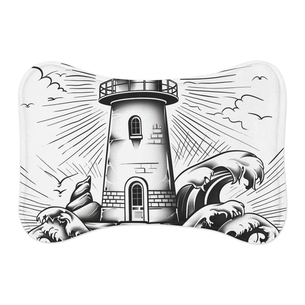 "Nautical Haven Pet Mat"