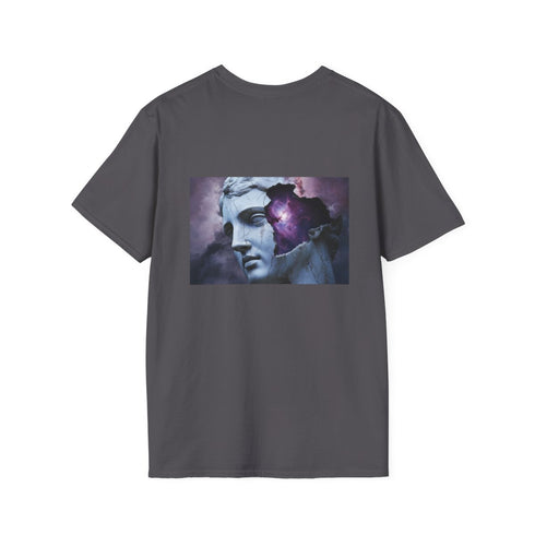 Nebula Cracked Marble Statue T-shirt
