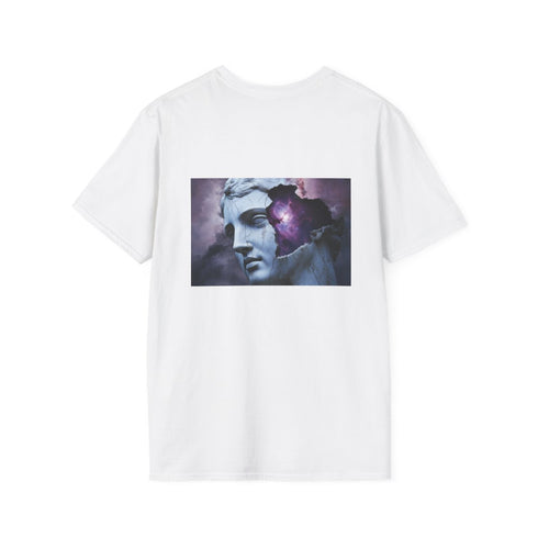 Nebula Cracked Marble Statue T-shirt