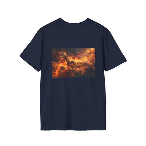 Nebula Dragon Skeleton Space Tee