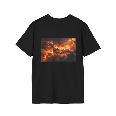 Nebula Dragon Skeleton Space Tee