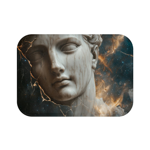 Nebula-Inspired Bath Mat Cracked