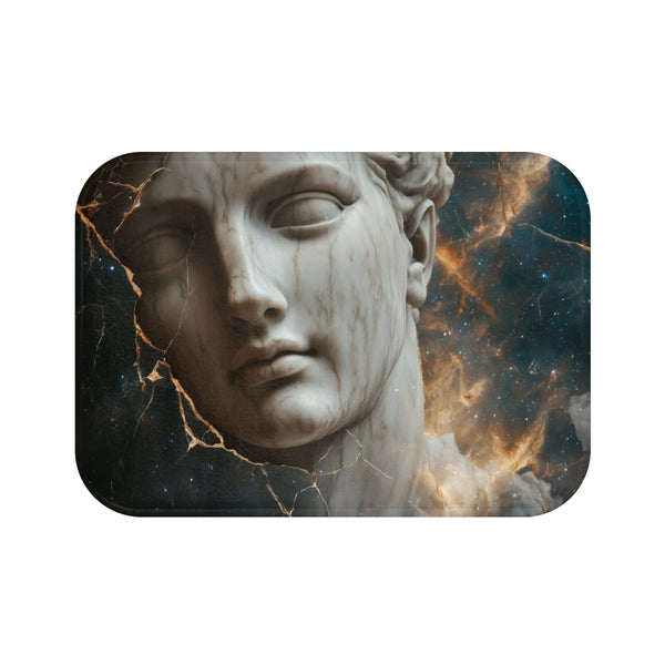 Nebula-Inspired Bath Mat Cracked