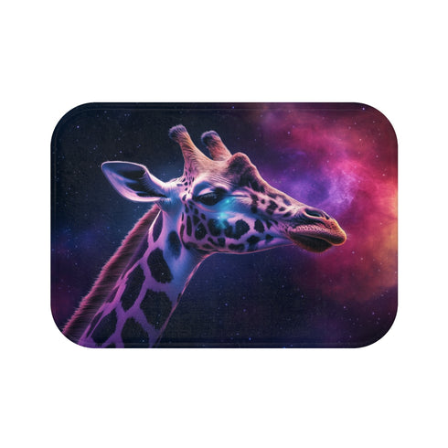 Nebula Skin Giraffe Print Bathmat