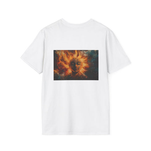 Nebula Sun God T-Shirt Design
