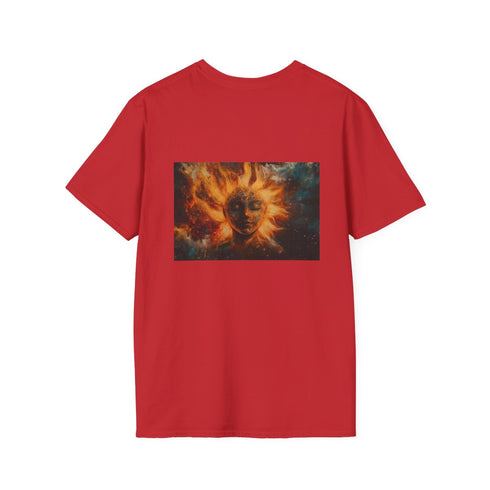 Nebula Sun God T-Shirt Design